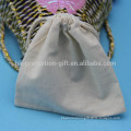 biodegradable cotton bag with cotton strings, organic cotton fabric bag, canvas drawstring shopping bag